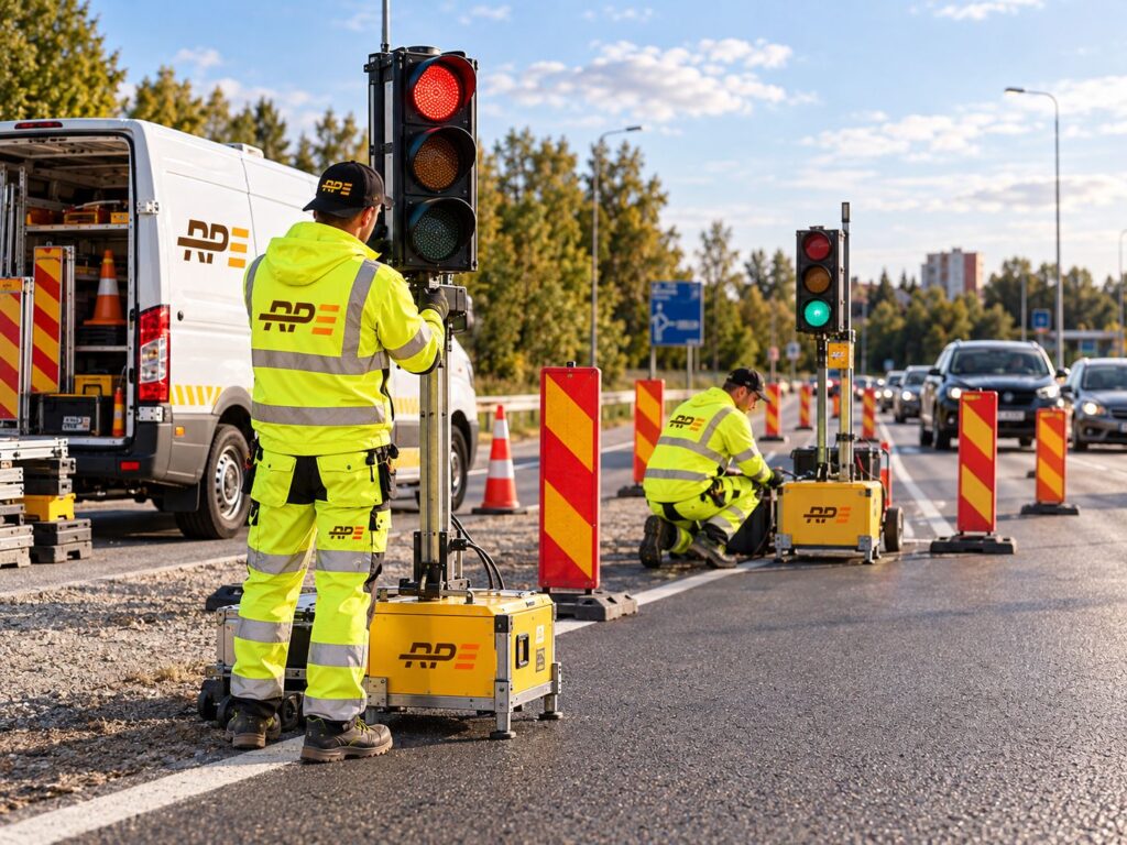 Temporary traffic lights | RPE
