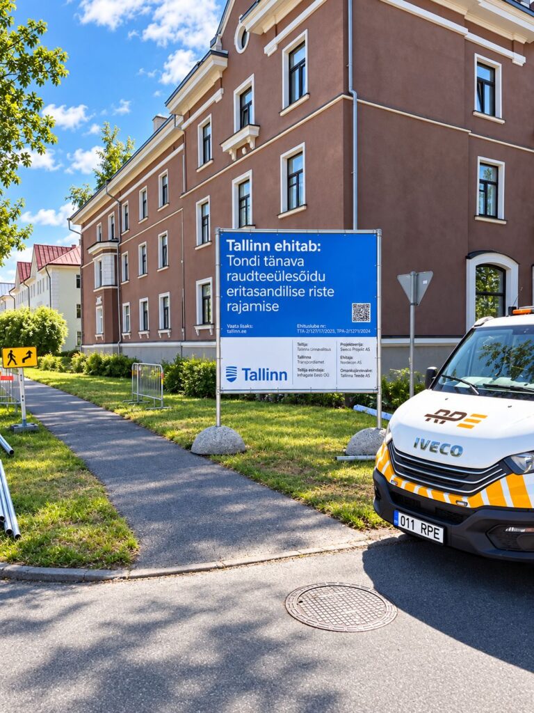Temporary or permanent – Information boards, signs and stickers | RPE