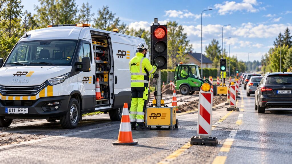 When you need traffic lights – Temporary traffic lights | RPE