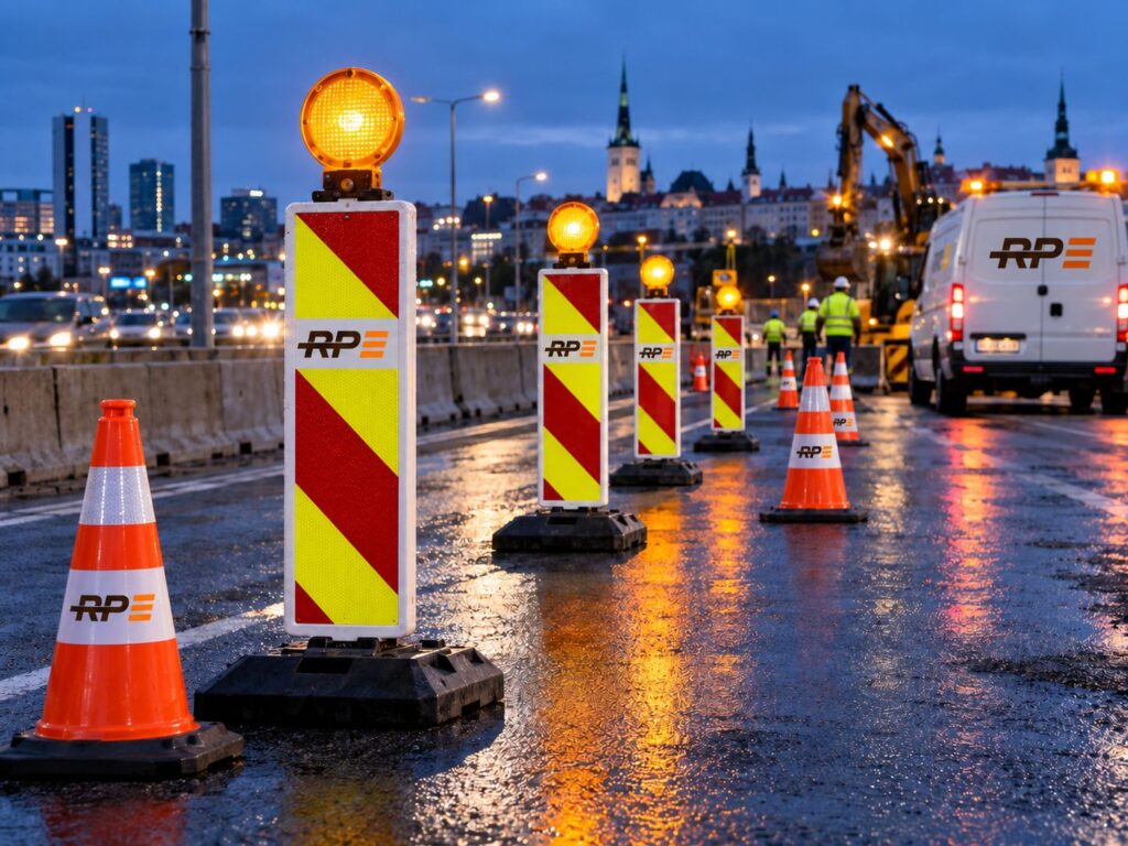 Warning lights, delineator posts and traffic cones | RPE
