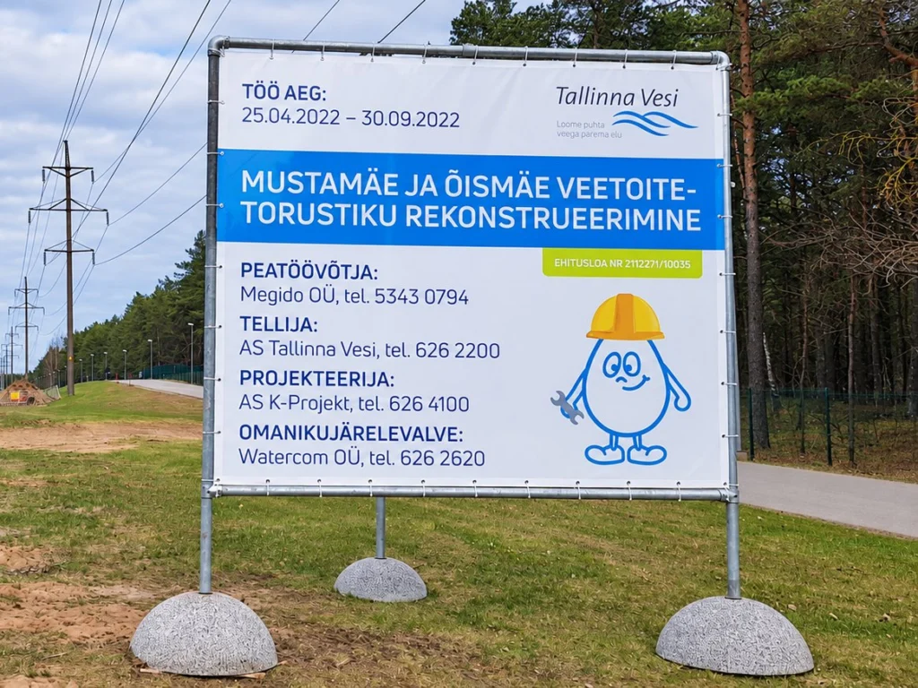 Information boards, signs and stickers | RPE